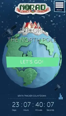 NORAD Tracks Santa android App screenshot 2